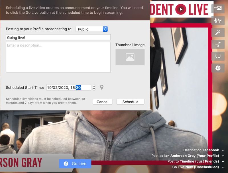 Ecamm Live API connection