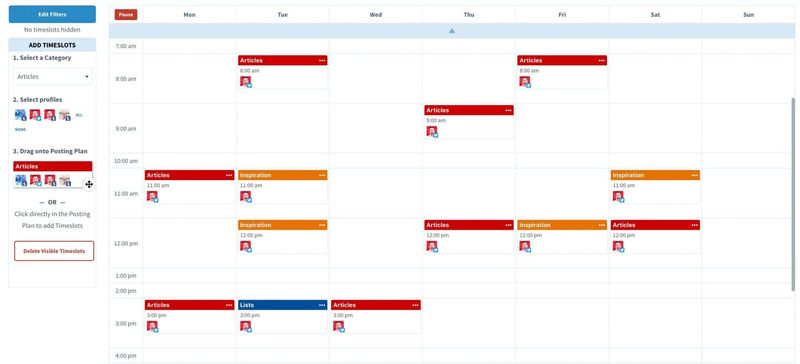 SmarterQueue Posting Plan